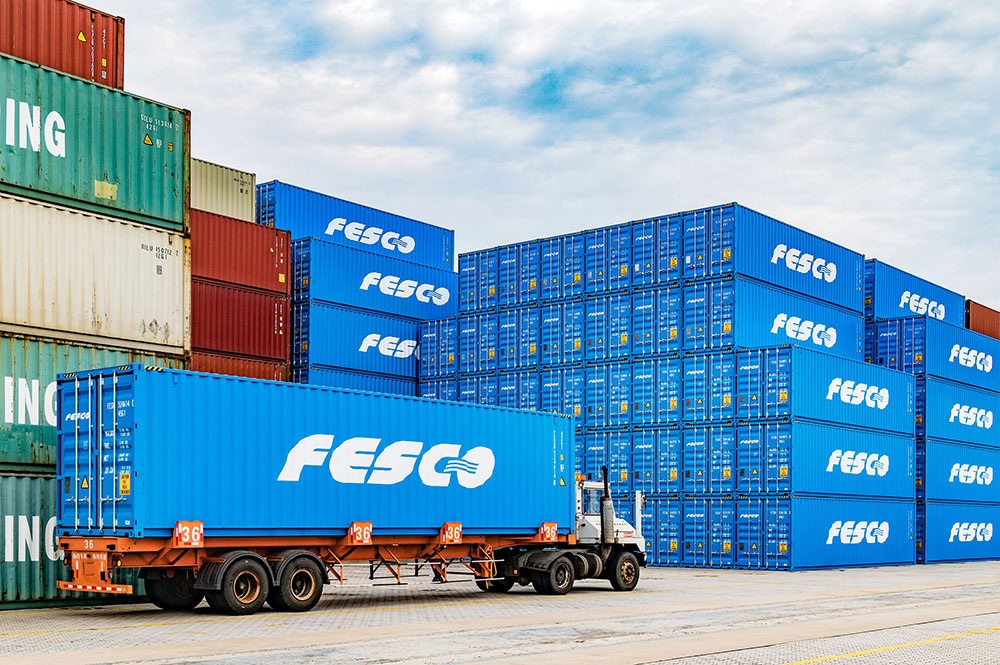 Комплекс услуг в рамках сервиса FESCO на станции Доскино Горьковской железной дороги в Рубцовске